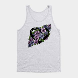 Protect Trans Kids Heart Trans Roses Tank Top